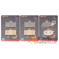 Motorcycle Front Rear Brake Pads For Kawasaki ZR400 Zephyr 1997-2001 ZZR400 ZX400 N 1993-1999 ZZR600 E 1993-2007