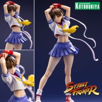 Model โมเดล งานแท้ 100% Kotobukiya จากการ์ตูน Street Fighter x Bishoujo Statue Round 2 สตรีทไฟเตอร์ Sakura Kasugano ซากุระ คาซุกาโนะ 1/7 ชุดนักเรียน Ver Original from Japan Figure ฟิกเกอร์ Anime อนิเมะ การ์ตูน มังงะ คอลเลกชัน สั่งและนำเข้าจากญี่ปุ่น manga