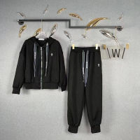 【High Quality】2023 New Hooded Ribbon Top Ankle Pants Sports Fashion Set Two Piece Set