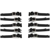 10Pcs RC Car Roof Luggage Rack Rope Decorate Strap for 1/10 RC Crawler Car AXIAL SCX10 Traxxas TRX4 RC4WD D90 CC01