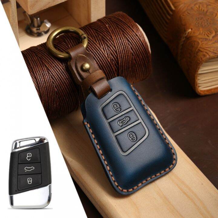 cw-suitable-for-volkswagen-passat-volkswagen-magotan-golf-tiguan-touareg-key-ring-protection-bag-leather-car-key-cover-key-case