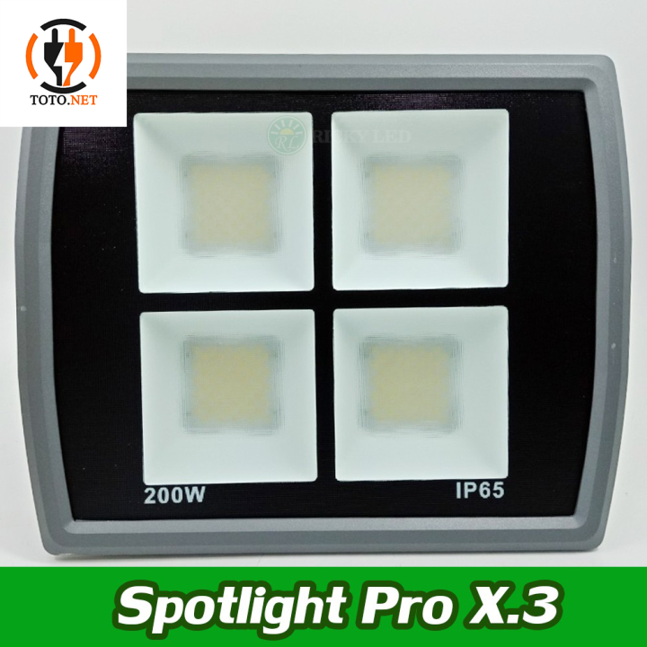 โคมไฟspotlight-pro-x-3-ไฟบ้าน-220v-50w-100w-200w-300w-400w-led-floodlight-spotli-สปอตท์ไลท์-แบรนด์xigzag