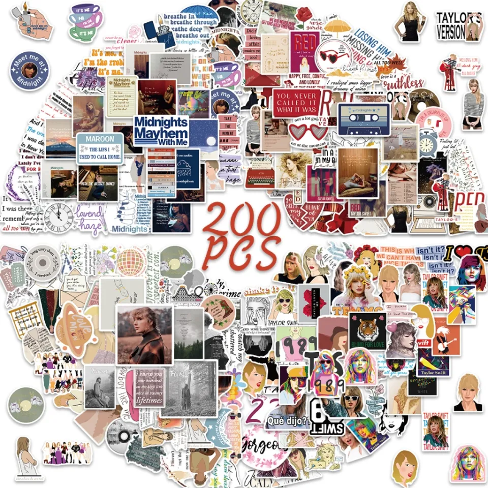 200Pcs Taylor Swift Stickers - Wholesale Stickers