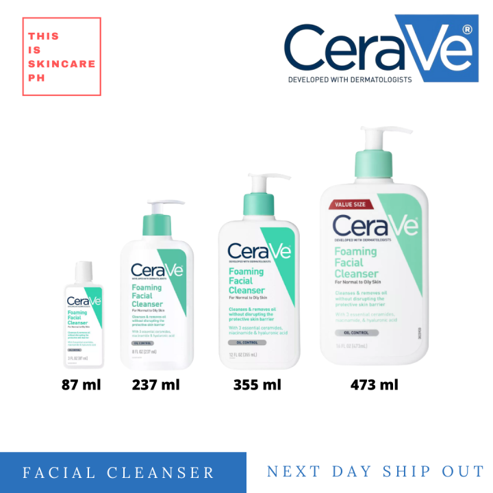 CeraVe Foaming Facial Cleanser Lazada PH
