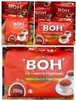 BOH Tea ชาที่ปลูกในคาเมรอนไฮแลนด์จากประเทศมาเลเซีย teh cameron Highlands โบ๊ ชาโบ๊