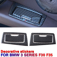 รถประตูที่เขี่ยแผงตัดจริงคาร์บอนไฟเบอร์สติ๊กเกอร์เหมาะสำหรับ BMW 3 Series F30 2013-2015,GT F34 2013-2017แถบตกแต่ง