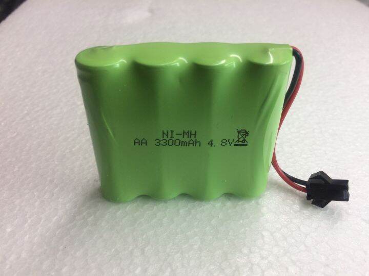 4-8v-3000mah-3300mah-เลือกขนาดสินค้า-แบตเตอรี่-ni-mh-aa-4-8-v-batteries-สำหรับรถบังคับ-เรือบังคับ-ของเล่น