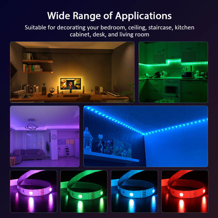 smart-wifi-led-lights-flexible-color-changing-led-light-strips-kit-work-with-alexa-and-google-assistant-for-bedroom-decoration