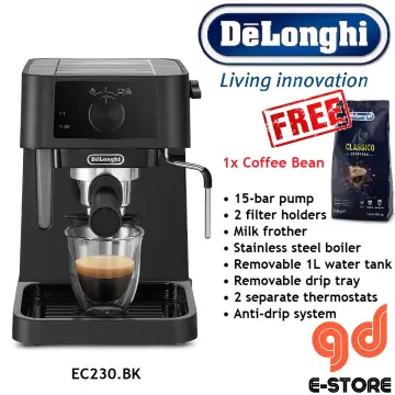Delonghi Cafetera Espresso EC230 Negro