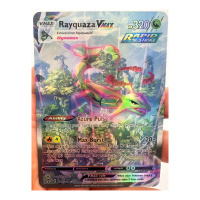 Pokemon ภาษาอังกฤษ Rayquaza VMAX Charizard Glaceon Relief Effect ของเล่นงานอดิเรกงานอดิเรกของสะสมคอลเลกชันเกมอะนิเมะการ์ด-fkldqyfiopgjf