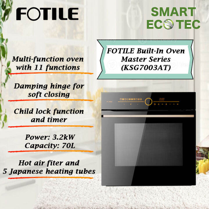 FOTILE Builtin Oven Master Series 70L Capacity KSG7003AT Lazada