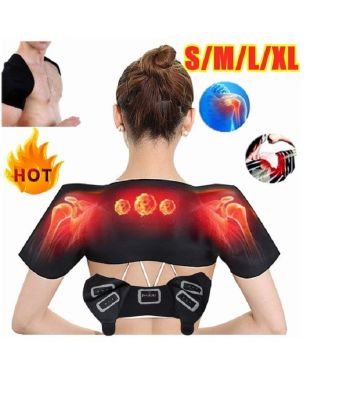 Heat Therapy Relieve Pad Self Belt Heating Neck Shoulder Magnetic Unisex