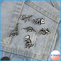 ของขวัญ X-STARRY Lencana Pin เครื่องประดับเข็มกลัดปกเสื้อจูราสสิก