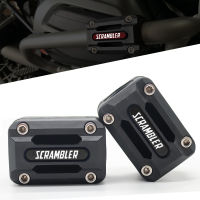 SRA แถบกันชนเครื่องยนต์มอเตอร์ไซค์สำหรับ DUCATI Scrambler 800 400 Scrambler400 22/25/28มม. บล๊อกป้องกันตกแต่งเคสกันกระแทก