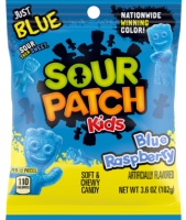 ?New arrival? Sour patch kids blue raspberry 3.6oz?(1 Pack)  เยลลี่โด่งดัง USA อร่อยมากค่ะ