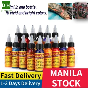 Fusion Ink - Really Red 1 Ounce Tattoo Ink Bottles