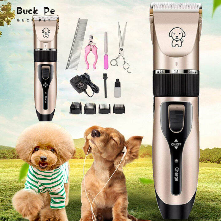 ♥BUCK PET♥ （11 Piece Set） Professional Pet Cat Dog Hair Trimmer