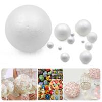 ใหม่ XMAS Party Polystyrene Styrofoam Foam Ball รอบ DIY อุปกรณ์เสริม Handmade สำหรับ Party ตกแต่งหัตถกรรม DIY ทั้งหมด Size