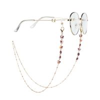 Fashion Acrylic Crystal Eyeglass Chain Butterfly Beaded Neckband Sunglasses Chain For Women Jewelry Glasses Chain Mask Holder