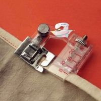 1 pcs Adjustable Bias Tape Binding Foot Snap On Presser Foot For Brother Sewing Machine Accessories adjustable width binding Sewing Machine Parts  Acc