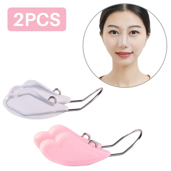 [LOMG] 2Pcs Nose Shaper Clip Nose Lifter Nose Beauty Up Lifting Tool ...