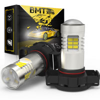 BMTxms Canbus No Error For Jeep Compass 2017-2019 PSX24W 2504 LED DRL Daytime Running Light Bulbs White 1500LM Super Bright