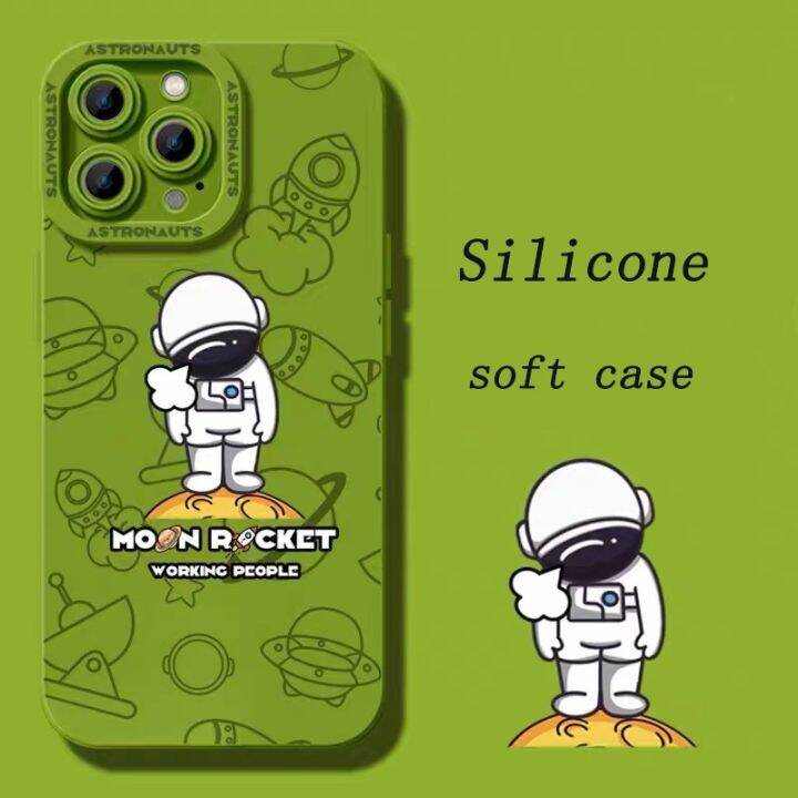 silicone-soft-case-sleepping-astronaut-เคส-compatible-for-iphone-14-pro-max-13-pro-max-12-pro-max-11-pro-max-case