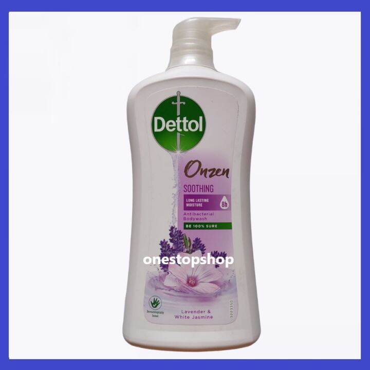 Dettol Onzen Antibacterial Soothing Lavender And White Jasmine Body