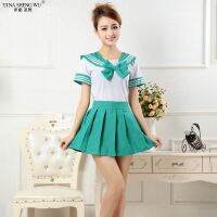 Anime COS Clothes 7 Colors Japanese School JK Uniforms Sailor Suit Women Uniforms Style for Girl Students Short Sleeve 3pcs Sets