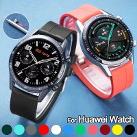 Tali 22mm untuk Huawei GT 2 3 46mm tali gelang silikon untuk jam tangan Huawei 3 GT2 Pro GT2e Magic2 pola sepak bola