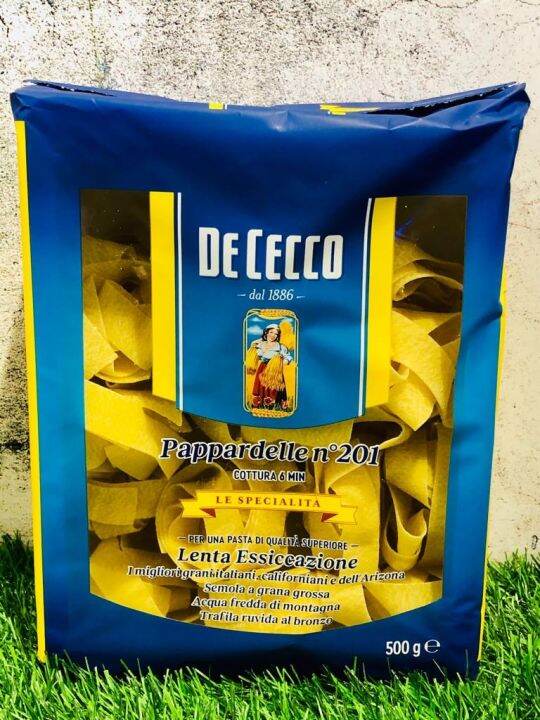 De Cecco Pappardelle n 201 500g Lazada