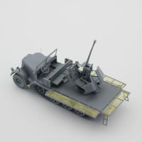 ": 》{ 1/72แบบจำลองย่อขนาด Sd ขนาด Kfz.7/2 37มม. ชุดโมเดลโปรดักชั่นเริ่มต้น Flak36 AA ประกอบอุปกรณ์เสริมทำฮอย DIY