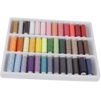 Holiday Discounts NEW 39PCS Colorful Sewing Thread Spolyester Thread Strong And Durable Sewing Threads For Hand Machines Wholesale