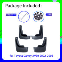 Mudguards For Toyota Camry 30 XV30 2002 2003 2004 2005 2006 Cladding Splash Mud Flaps Mud guards Mudflap Protect Car Accessories