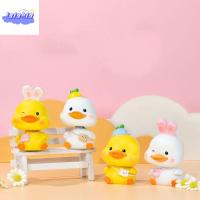 LGJGHJG ของขวัญปีใหม่ 1ชิ้นค่ะ Momo Duck การตกแต่งหัวสั่น ตุ๊กตาแดชบอร์ดรถ เรซิน ภายในรถภายใน เครื่องประดับเขย่าหัวสำหรับรถยนต์ ตุ๊กตาหัวเป็ดสั่น ของเล่นขยับหัวเป็ด รูปแดชบอร์ด