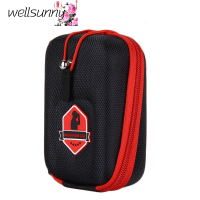 Wellsunny เคสเครื่องหาระยะสำหรับการเล่นกอล์ฟ EVA ฝาแข็งเข้ากันได้กับอุปกรณ์วัดระยะทางแบบสาย Bushnell Tectec