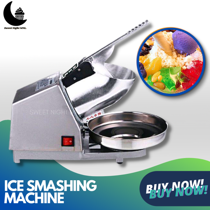 Heavy Duty 500W Electric Ice Crusher Smashing Machine, Gilingan Ng Yelo
