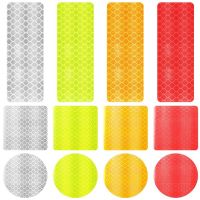 120 Pcs Reflective Tape Reflective Stickers Tape Night Visibility Trailer Reflective Tape for Bikes Clothing Helmet