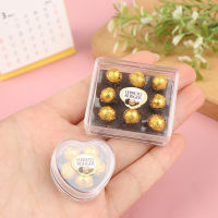 Kawaii Mini Chocolate Gift Model Dollhouse Miniature Play Kitchen Food Toy For House Doll Accessories