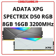 ADATA XPG Spectrix D50 RGB DDR4 8GB 16GB 3200MHz 3600MHz Black White