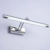 Modern LED Bathroom Wall Lamp Waterproof Stainless Steel L40/55/70CM Indoor Mirror Sconce Vanity Wall Lights Fixture With Switch