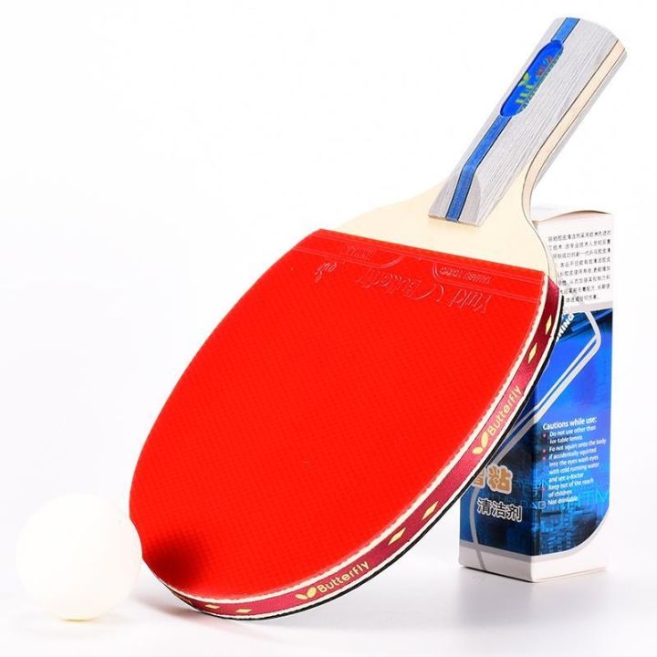 butterfly-table-tennis-racket-floor-rubber-finished-product-shot-professional-butterfly-king-student-beginner-single-shot-straight-shot-horizontal-shot