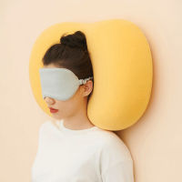 Mcao Cat Belly Pillow Creative Protect Cervical Spine Slow Rebound Memory Foam Deep Sleep Pressure Relief Neck Pillow 1pc TJ3959