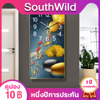 นาฬิกาแขวนสไตล์นอร์ดิก ขนาด 30x60 ซม. แบบแนวนอนและตั้ง พร้อมกระจกนิรภัย สร้างบรรยากาศสบายๆ