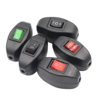 301 Bedside Rocker Switch With Light Indicator 2/3/4/6PIN 2/3Position DIY Accessories Switch 6A/250V 10A/125V