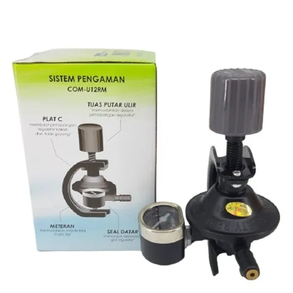Destec Regulator Gas Putar Plus Meteran Lazada Indonesia