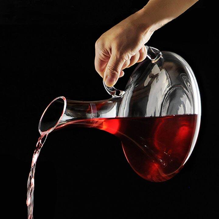 superior-1900ml-flat-base-red-wine-decanter-handmade-crystal-wine-pourer-premium-water-carafe-thickened-wall