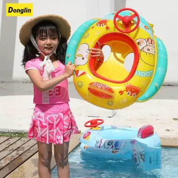 Inflatable Baby Kids Float Swimming Ring Safety Swim Trainer Water