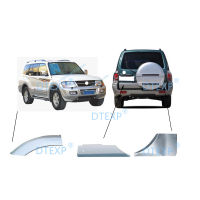 1 Pcs หางประตูสำหรับ Pajero V73 MN117244XA ด้านหลังยางอะไหล่สำหรับ Montero 2000-2006 V75ประตูขวาสำหรับ Sho