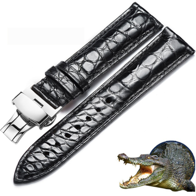 Real Alligator Watch Strap Genuine Leather Watch Bands For Men Or Women Watch Accessories 18mm 19mm 20mm 21mm 22mm
